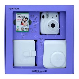 ფოტოაპარატი და აქსესუარები Fujifilm Instax Mini 11 Bundle Box, Ice White